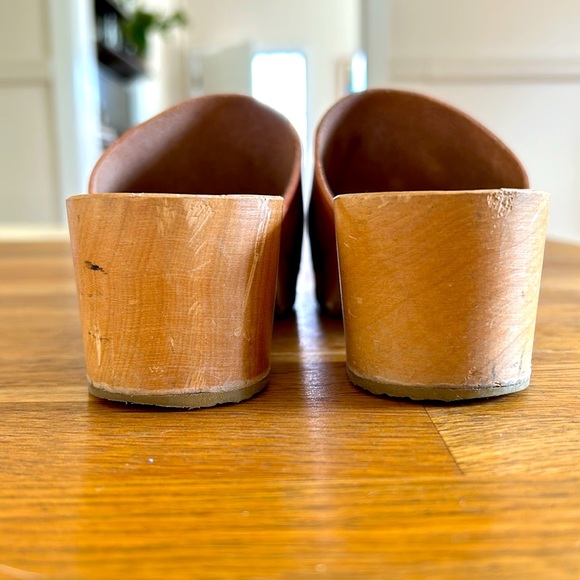 Bryr Jayne slides in natural leather - Picture 4 of 6
